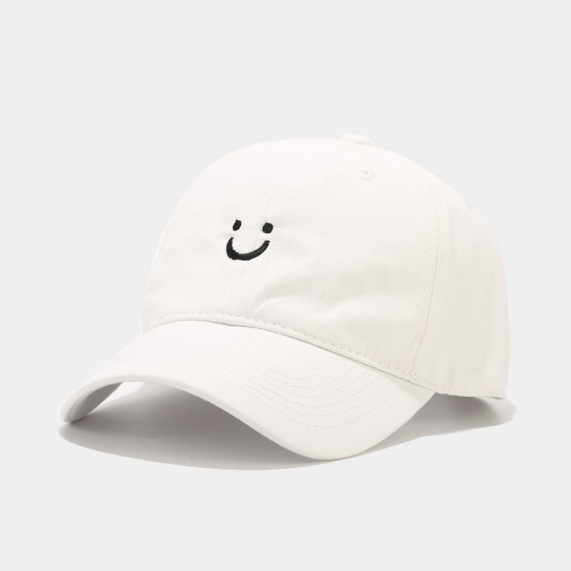 Summer Season Unisex Elegant Simple Style Color Block Embroidery Wide Eaves Baseball Cap