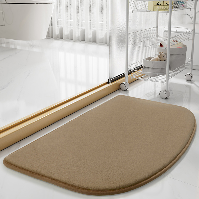 Alfombra del piso del baño estera absorbente puerta del baño del hogar estera del pie antideslizante baño Baño alfombra de secado rápido