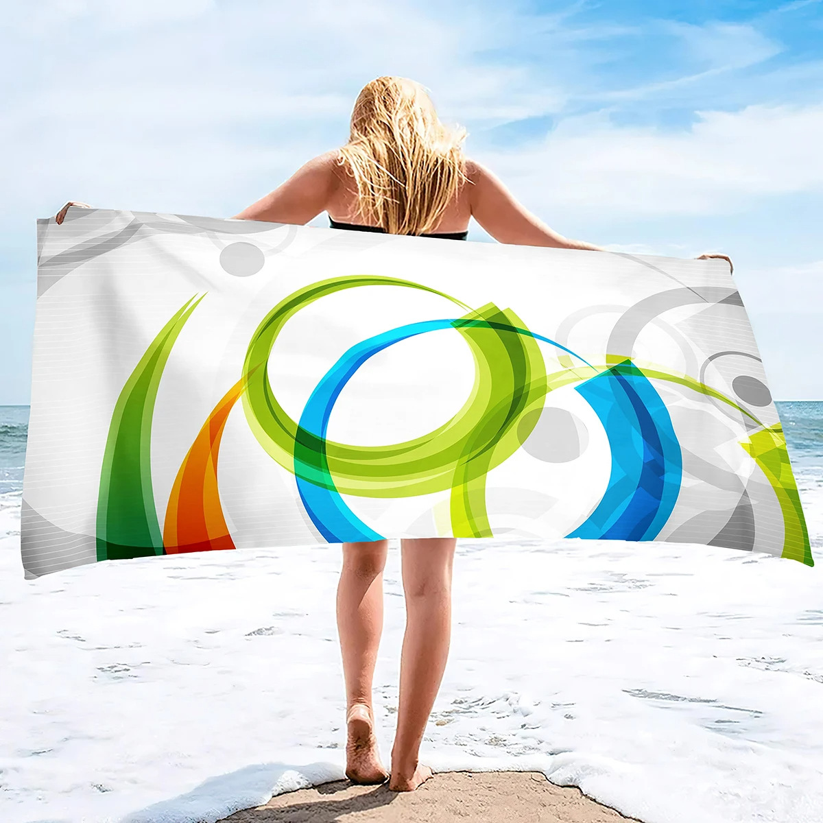 Quick dry beach yoga clothing for swimming