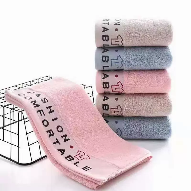 110g毛巾纯棉洗脸家用成人手巾面巾柔亚马逊吸水劳保批发跨境礼品