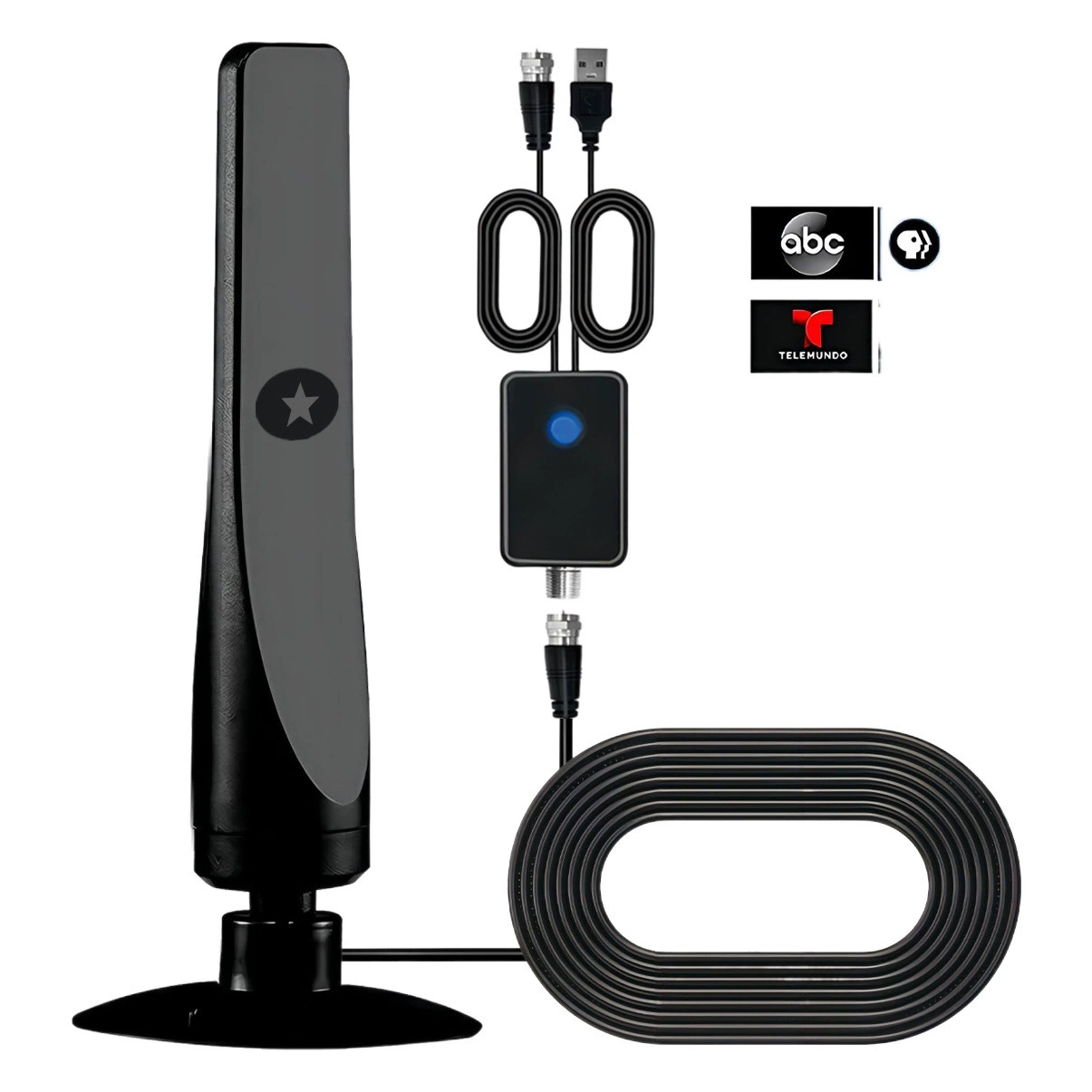 Популярная Европейская и американская антенна присоски HDTV Вертикальная HD DVB-T2 антенна цифрового телевидения наземной волны