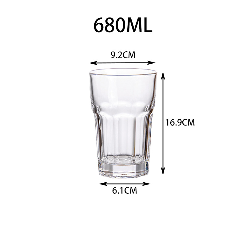 [PC 소재] 680ml 로만컵, 낙하 방지
