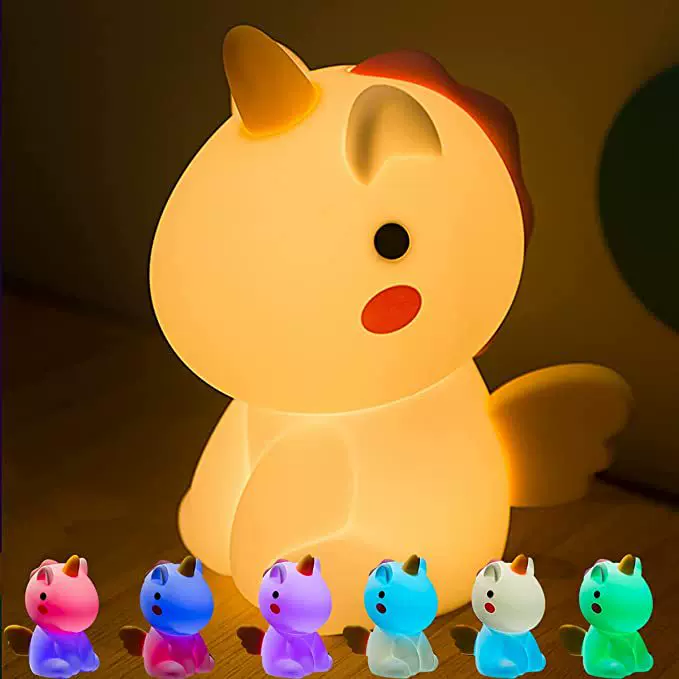 LED night light for bedroom, rechargeable lantern for bed for breastfeeding, induction table lamp
