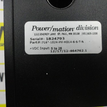 716*-1024-HV-HD14-6-S-T-N     ACCU-CODER   编码器