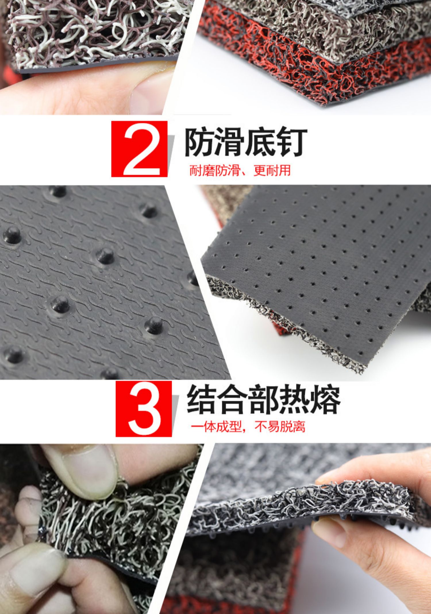 Universal Motorcycle Electric Vehicle Foot Mat, Thickened Battery Pedal Foot Mat, Anti-Slip Self-Cutting Foot Mat for Tricycles