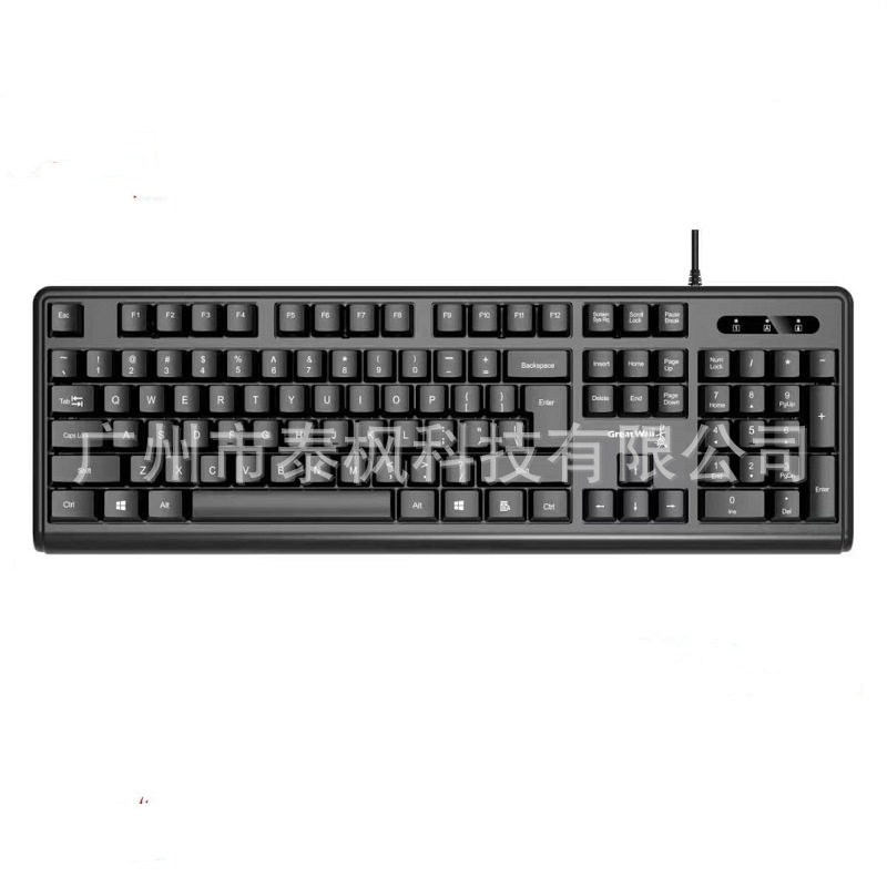 K5 wired single keyboard desktop computer notebook external USB business office home desktop keyboard wholesale