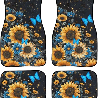 Dropshipping – Avtomobil döşəmə paspasları - car-floor-mats-30-3344cm-two-piece-set