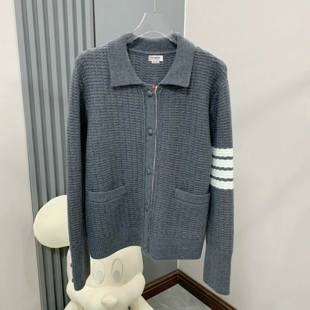 THOM BRASSY 9301 толстая игольчатая куртка с отворотом