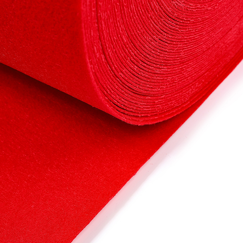 2mm 1米宽 100%涤纶毛毡布不织布针刺无纺布DIY手工