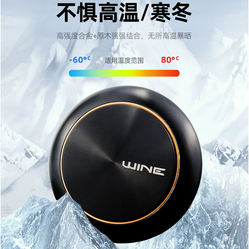 Rotating aromatherapy solar-powered, seat, diffuser, creative perfume for car, long-term effect