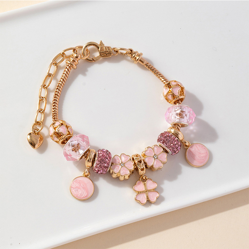 Herzanhänger Mit Kristall Und Diamant Für Armbänder_voghion.com