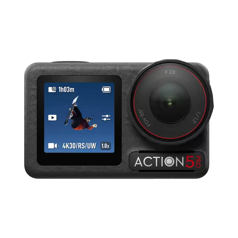 大疆 OSMO Action 5 Pro спортивная камера флагман 4K качество картинки мотоциклетный велоспорт блог путешествие