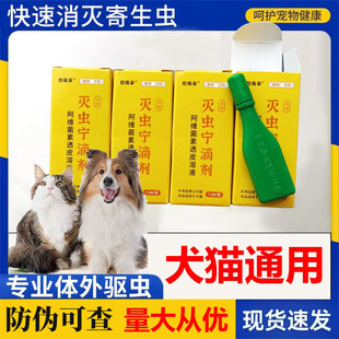 Pet Insecticide Type a Type B Drops External Anthelmintic Drug for Dogs to Remove Ticks, Fleas and Lice, Cat Repellent in Stock
