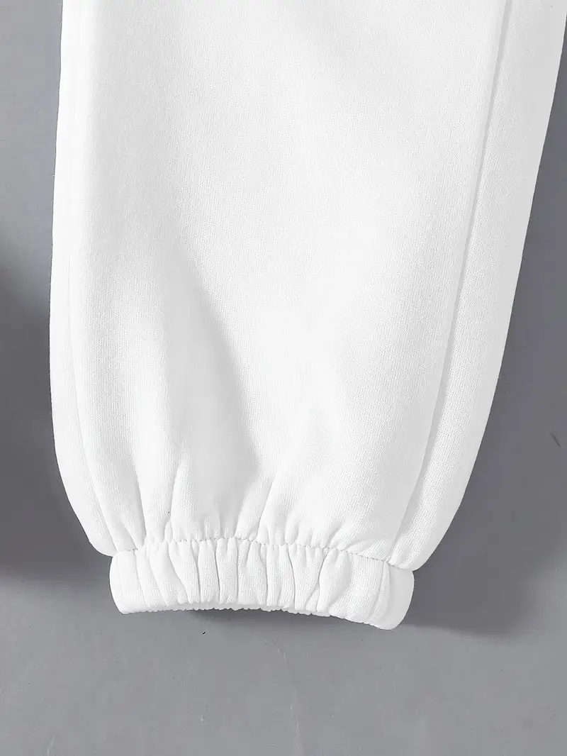 Damen Oversized Pullover Und Hose Set Mit Herz Print Zweiteiler_voghion.com