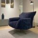 Petal Living Room Home Adjustable Single Sofa Chair Designer Rotating Backrest Recliner Lazy Sofa