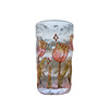 Japanese glossy artificial crystal with glass, advanced cup, hand painting, high-end