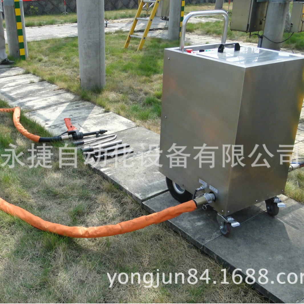 无锡永捷：干冰清洗汽车发动机舱, 清洗机