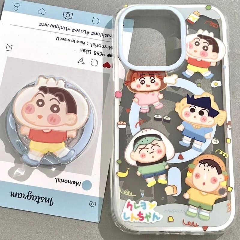 Xiaoxin Is Suitable for Samsung S23Fe Mobile Phone Case S25Ultra/S24Plus/S21 Magnetic Suction S22 All-Inclusive A35/55 Xiaoxin Is Suitable for Samsung S23Fe Mobile Phone Case S25Ultra/S24Plus/S21 Magnetic Suction S22 All-Inclusive A35/55