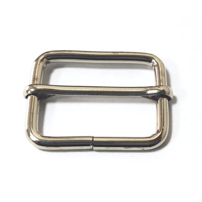 现货库存供应 26内直径日字调节扣铁镍色箱包织带金属扣配件