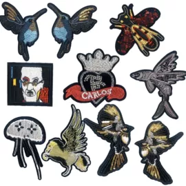 布贴;刘海贴;亮片