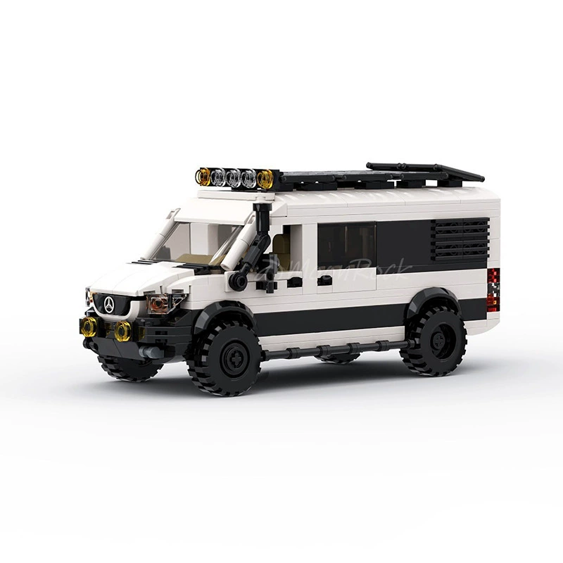 Конструктор Lego, Mercedes-Benz, модель классической машины, 8 деталей, подарок на день рождения