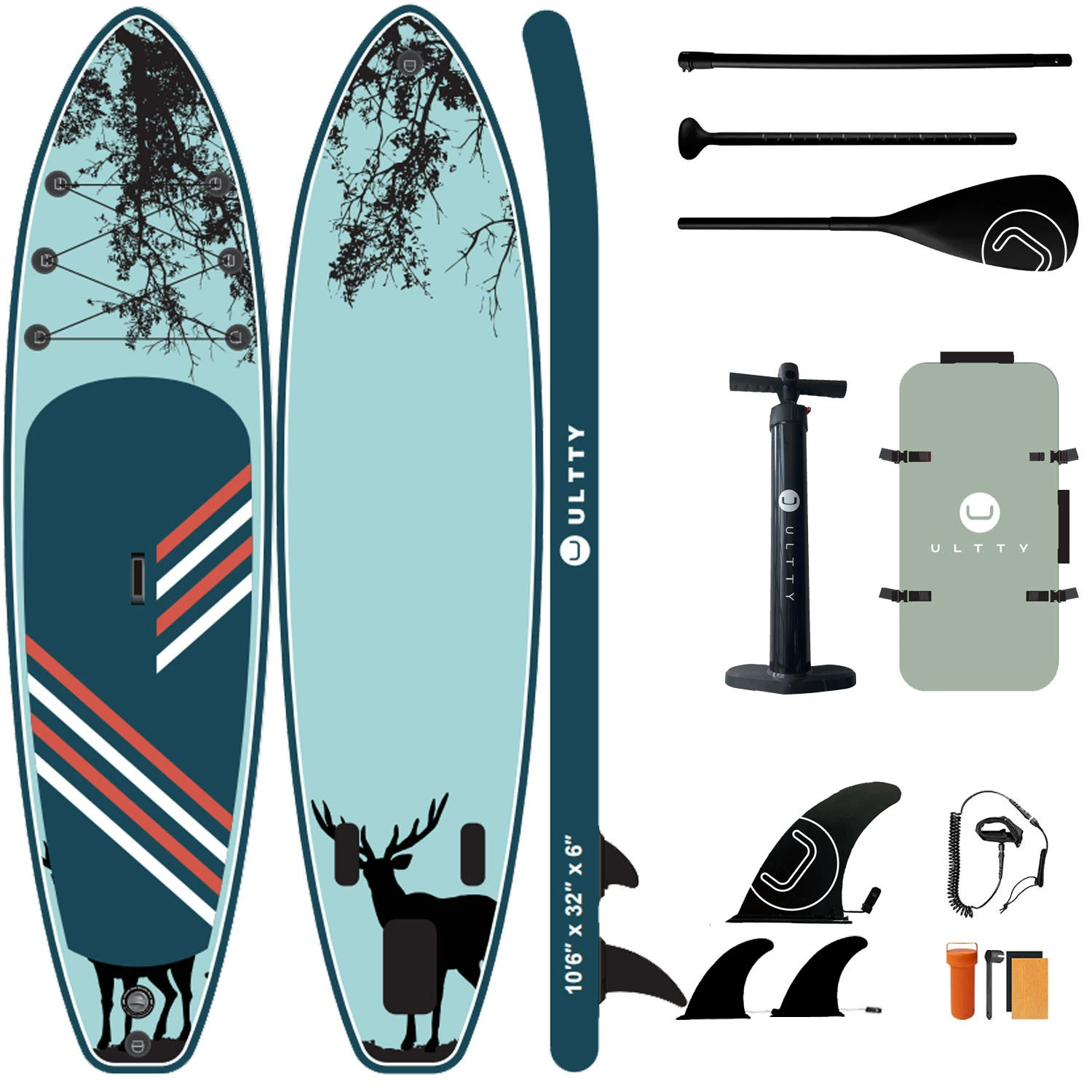 ULTTY Внешнеторговый кроссбордныйsup paddle board надувной доска для стоячего плавания взрослый водяной йога поддерживающая доска серфинг доска