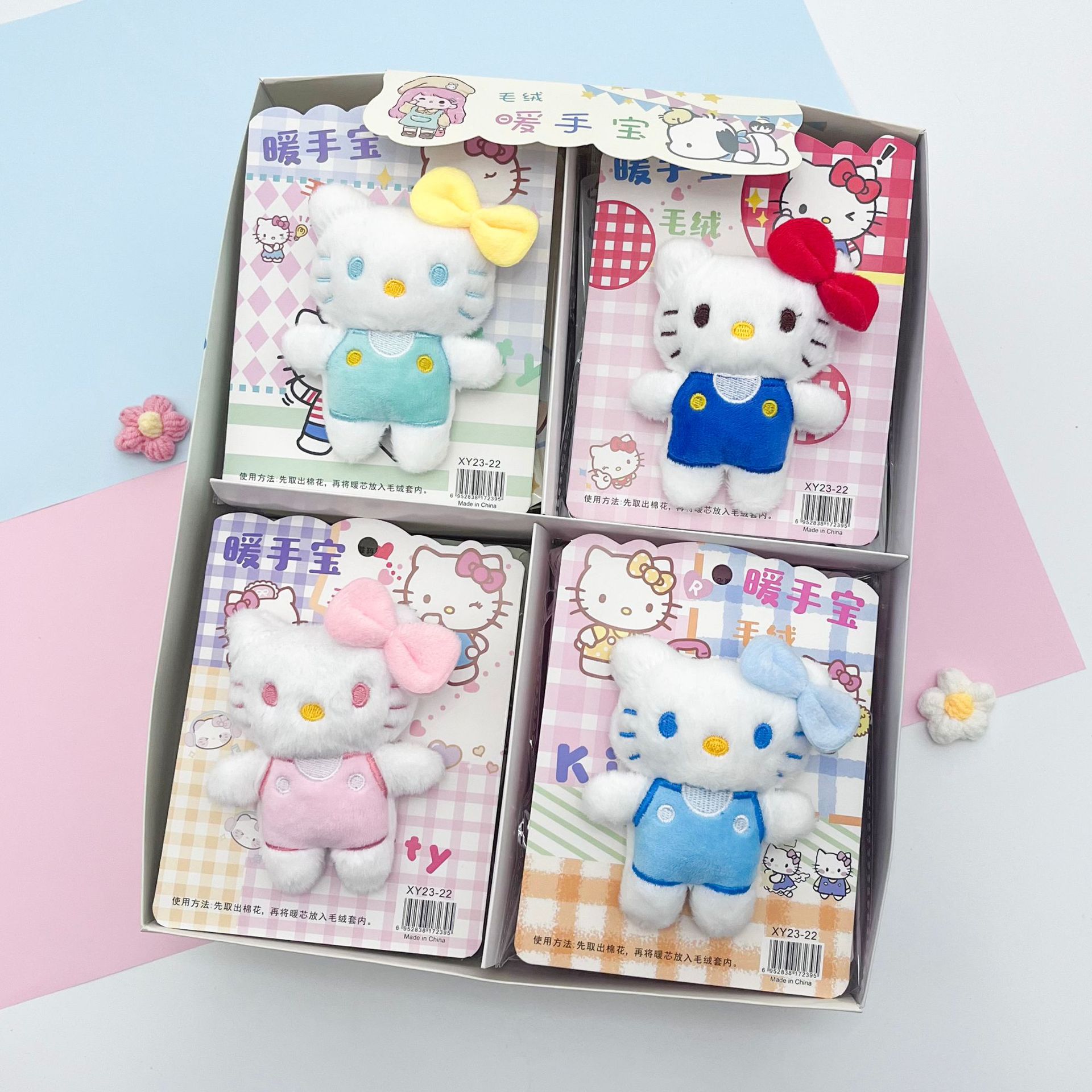 暖手宝毛绒自发热 学生卡通手握暖手蛋 冬季迷你暖宝宝替芯批发