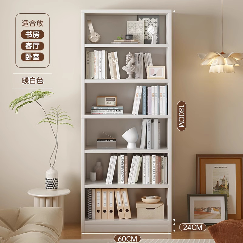 Estante de libros estante de estante de piso simple casero multicapa armario de sala de estar armario de almacenamiento contra la pared armario de esquina de hendidura estrecha