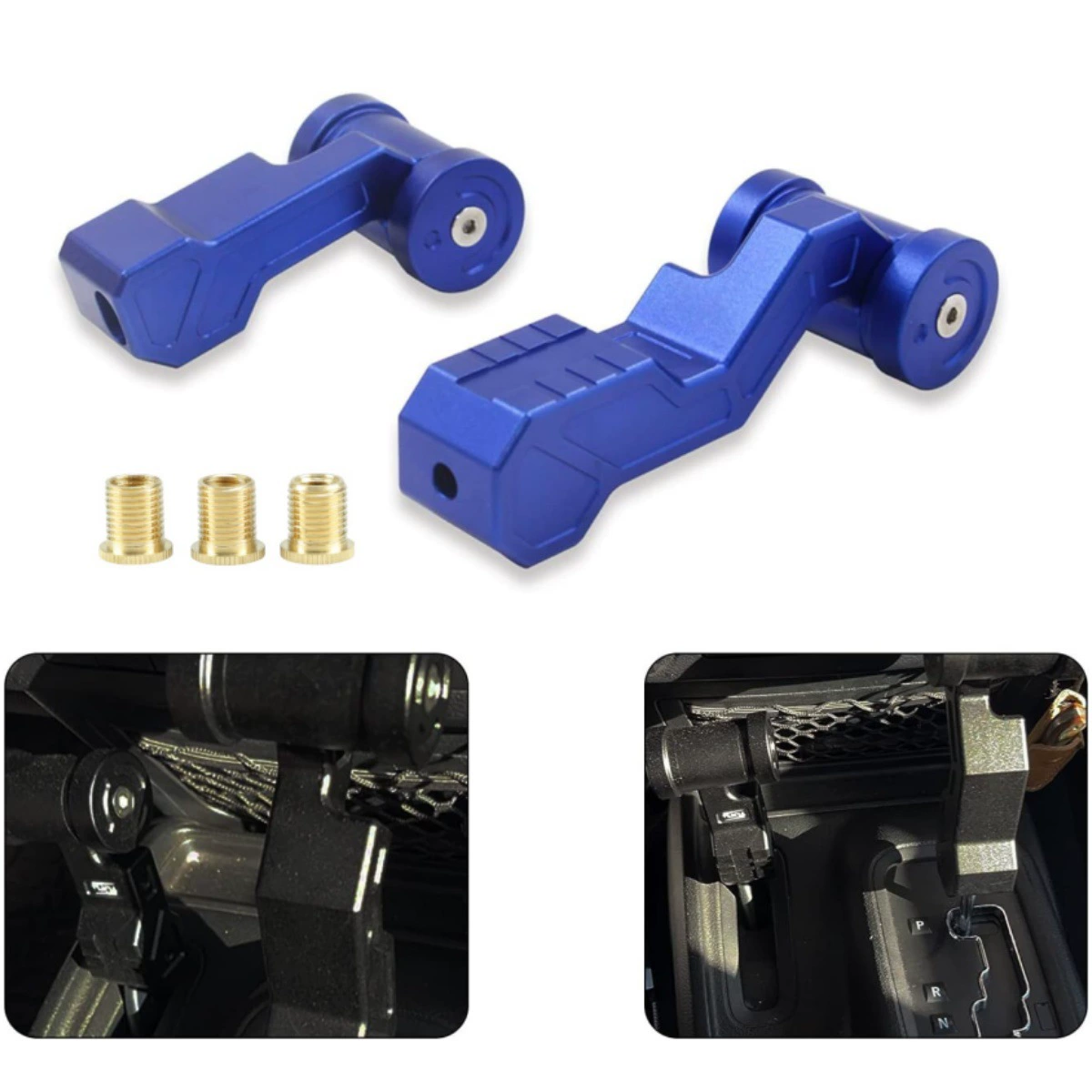 Трансграничный автомобильный модифицированный алюминиевый рычаг переключения передач, рычаг управления самолетом, подходит для JK JKU 2011-2018