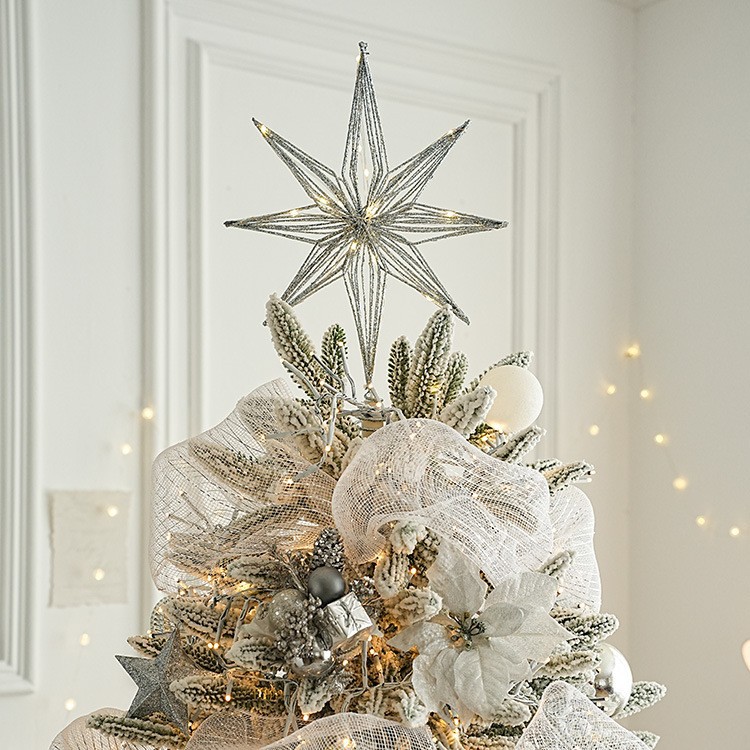 Nuevo paquete de árbol de Navidad de PE híbrido de lujo cifrado decoración para el hogar decoración de atmósfera decoración de gran tamaño