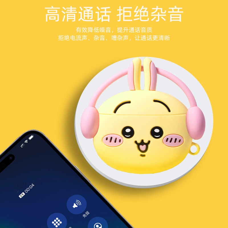 Супер хорошее качество звука для женщин в спортивных беспроводных Bluetooth-гарнитурах 2025 года от Apple с новым симпатичным шумоподавлением