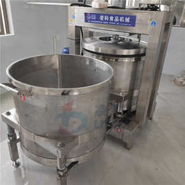 不锈钢海带液压活塞式压榨脱水机图片白钢裙带菜压盘挤水机