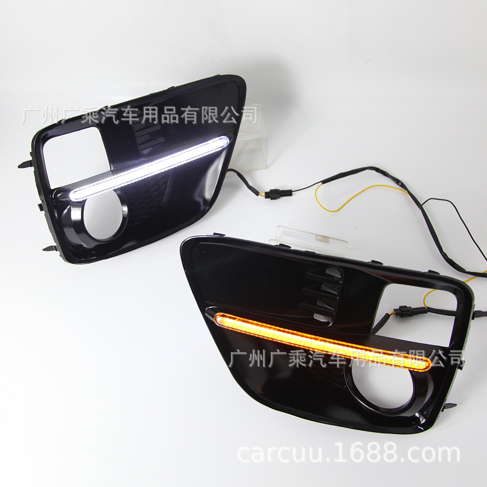 Dedicado a Subaru wrx luz diurna modificación luz antiniebla delantera actualización luz diurna LED DRL