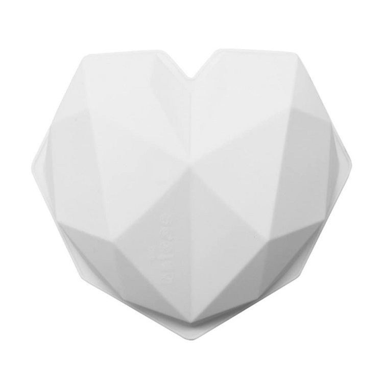 빅 다이아몬드 하트 화이트