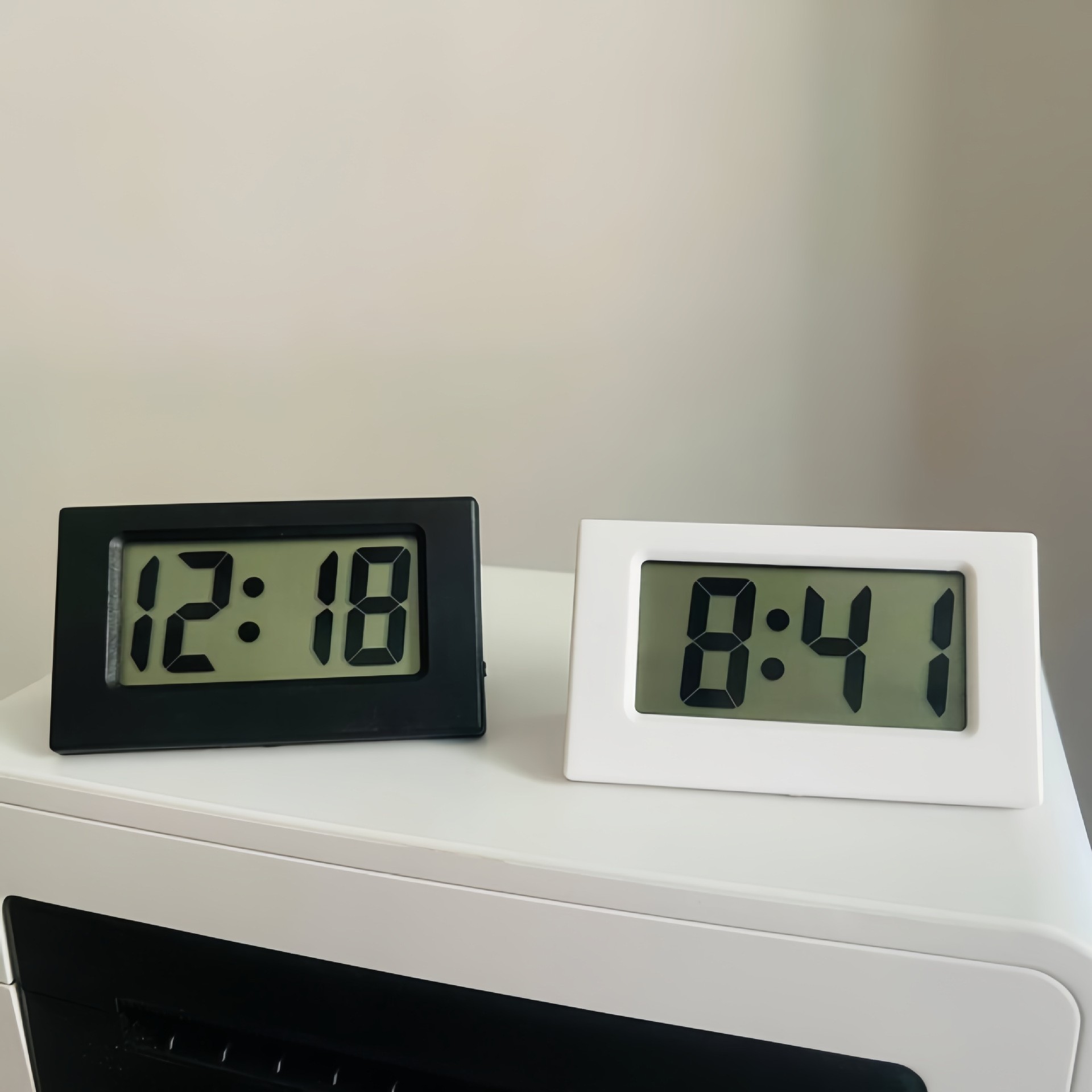 Bedroom Simple Small Digital Watch Portable Large Character Watch for the Elderly Student Exam Silent Desktop Clock Mini Home