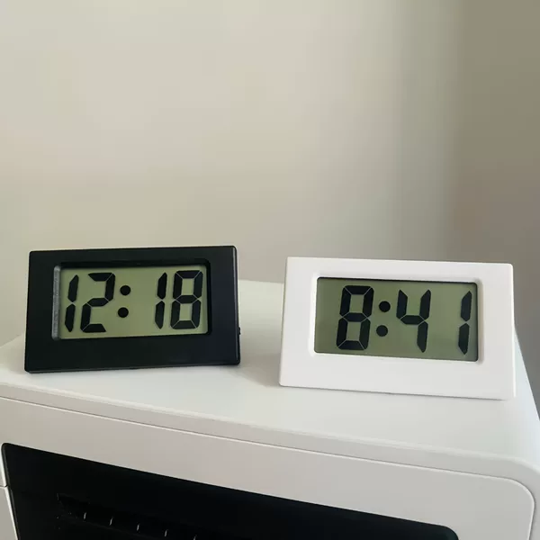 Bedroom Simple Small Digital Watch Portable Large Character Watch for the Elderly Student Exam Silent Desktop Clock Mini Home