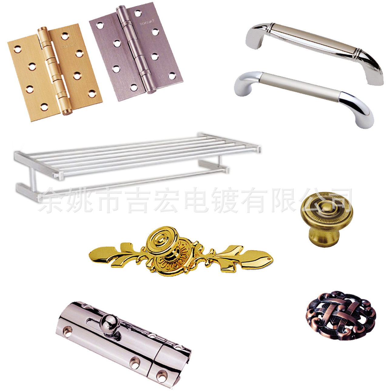 宁波五金零件电镀加工 不锈钢真空镀卫浴配件真空镀膜镀钛加工