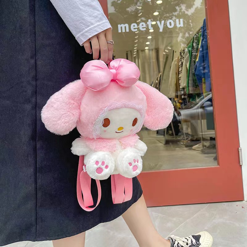 新款八寸毛绒玩具儿童抓机包包娃娃机公仔玩偶包婚庆抛洒娃娃代发