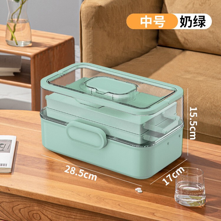 薬箱家庭用特大サイズの医薬箱家庭用大容量児童薬物多層医療収納箱卸売り|undefined
