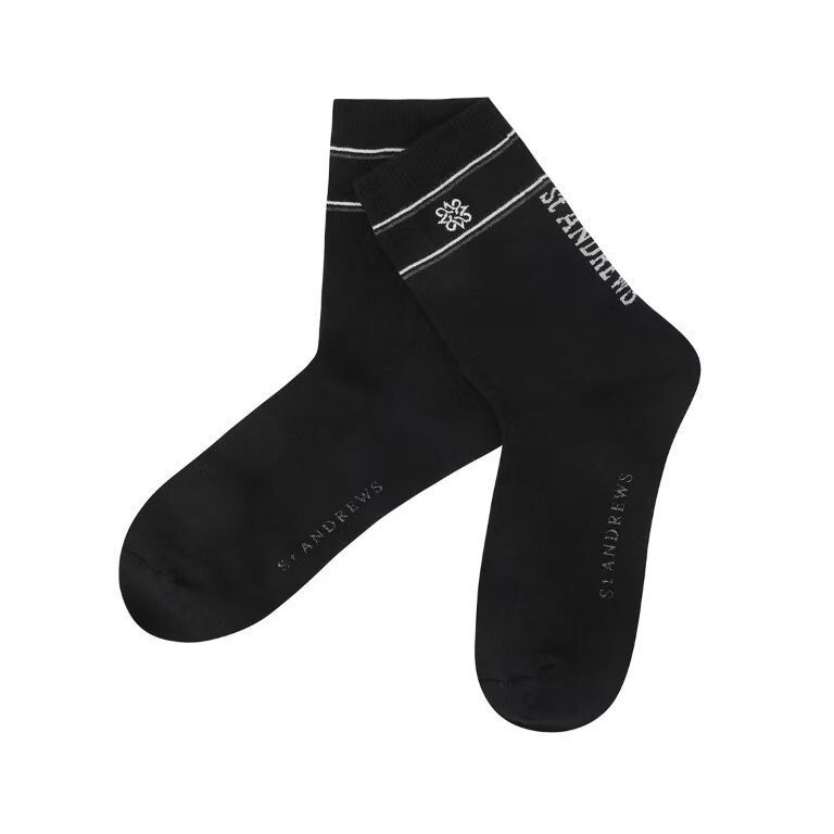 25 Autumn New Men's and Women's Golf Socks Casual Sports Versatile Fashion Mid-Short Socks Versatile Socks