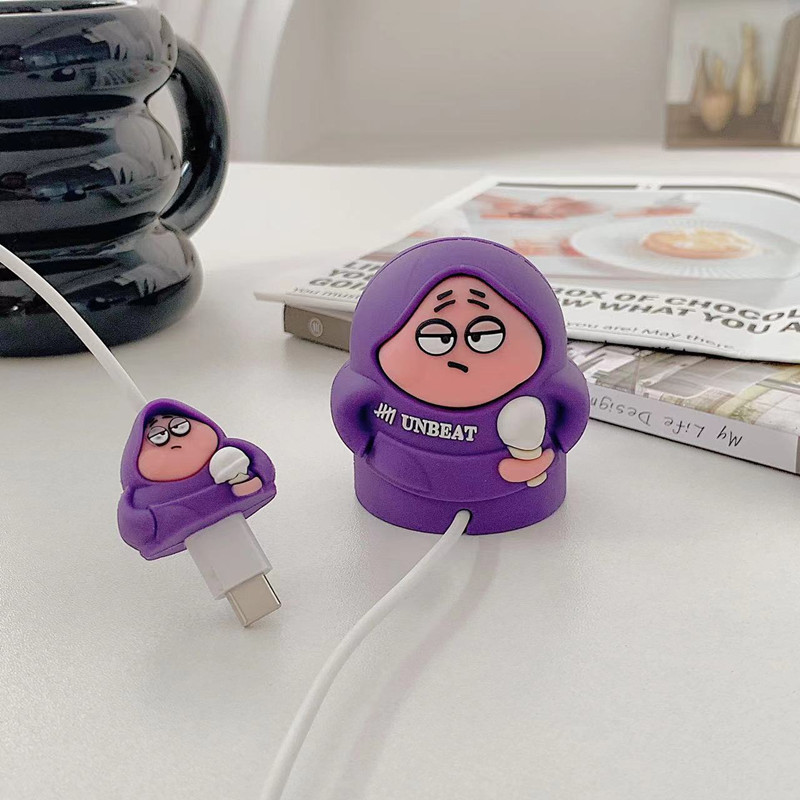 퍼플 코트베이스 + 라인 보호 커버