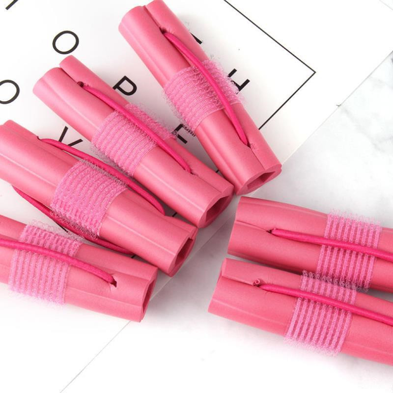 Japanese and Korean sleep hair curler sponge wave hair curler lazy people do not hurt hair inner buckle curler air bangs hair curler