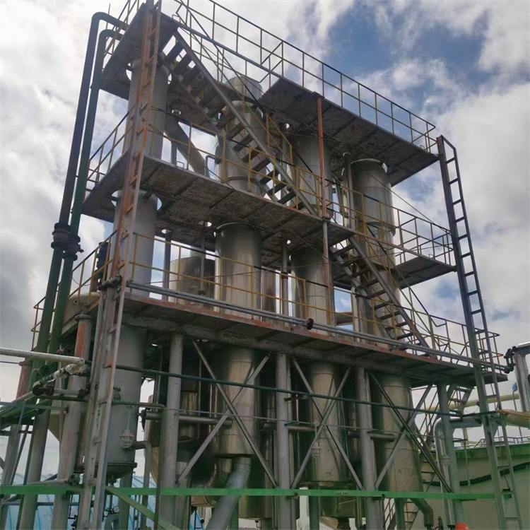 无锡二手蒸发器价格 双效强制循环蒸发器 废水处理设备供应