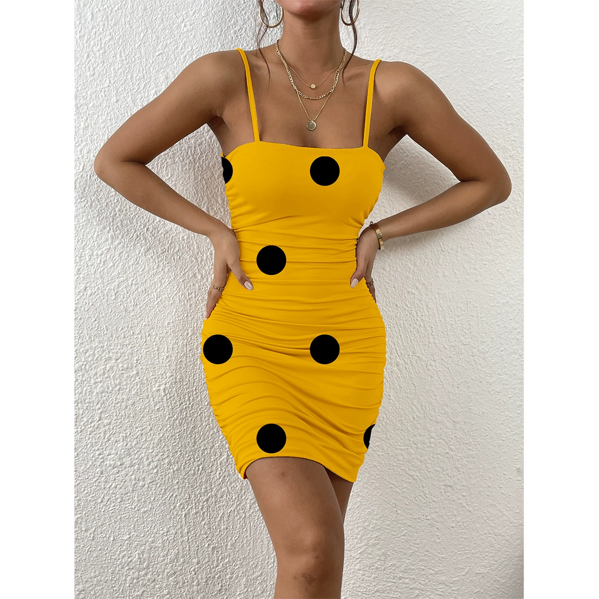 Топ на бюстье, slip dress, юбка, цветочный рисунок, облегающий посад, утягивающий эффект, европейский стиль, Amazon