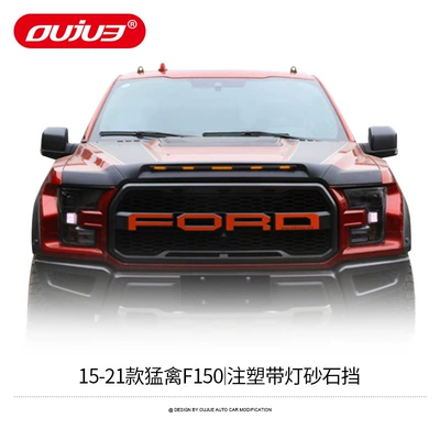 Ford Raptor F150 Pickup Truck: Wheel eyebrow - 15-21-raptor-f150-injection-molded-sandstone-block-with-light
