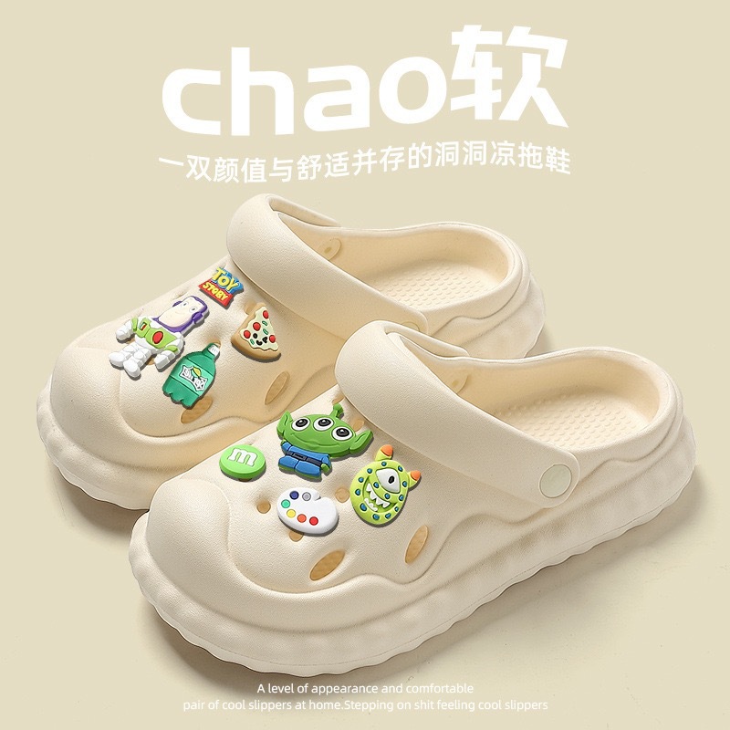 Zuecos de EVA para mujer plataforma gruesa verano