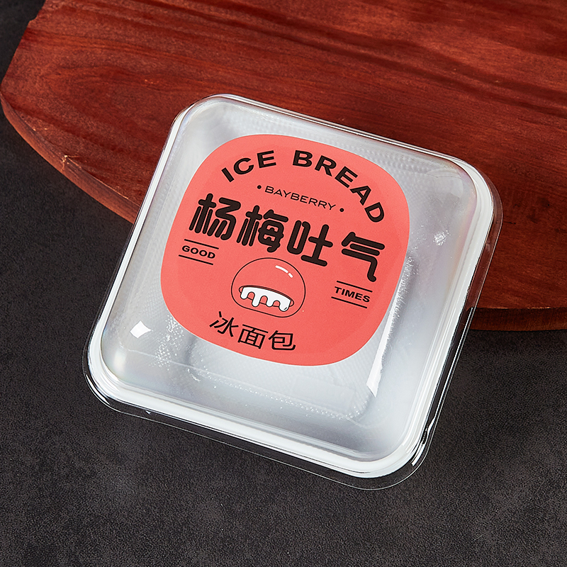 Caja de embalaje de plástico de soplado de pan helado, caja de pan helado, caja de pan helado, caja de pan helado, caja de pan helado