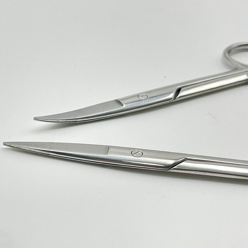 Scissors stainless steel, gauze cosmetic nurse uniform, anatomy