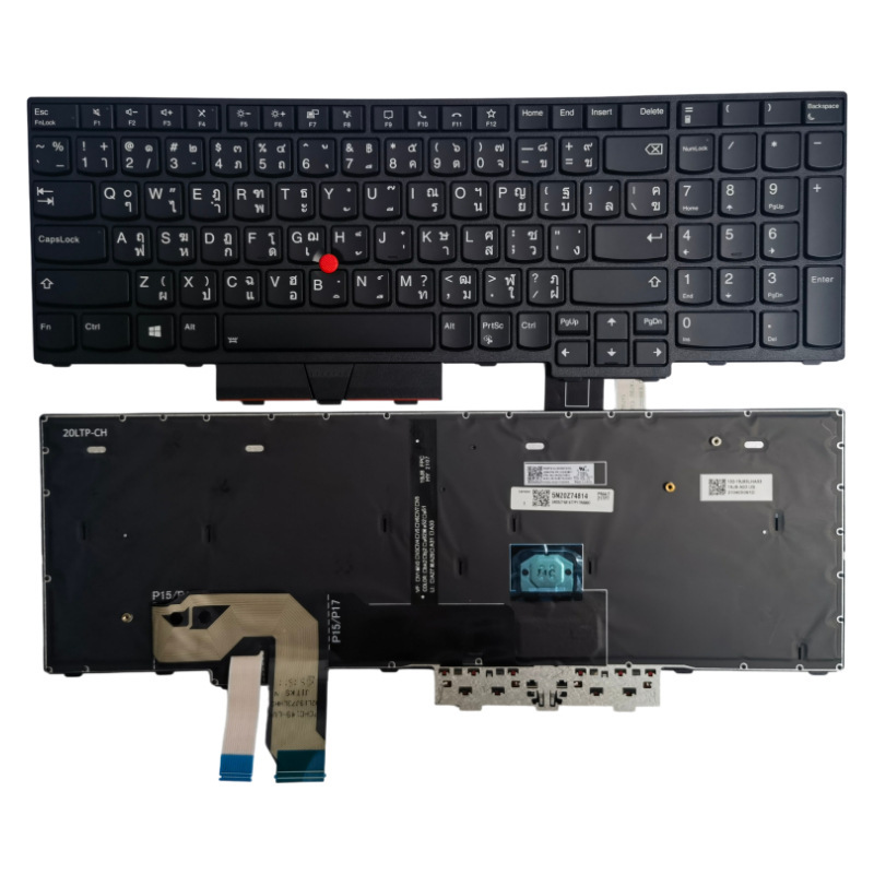 TI/UK is suitable for ThinkPad Lenovo T15G/P15/P17 notebook built-in keyboard IBM TI/UK is suitable for ThinkPad Lenovo T15G/P15/P17 notebook built-in keyboard IBM