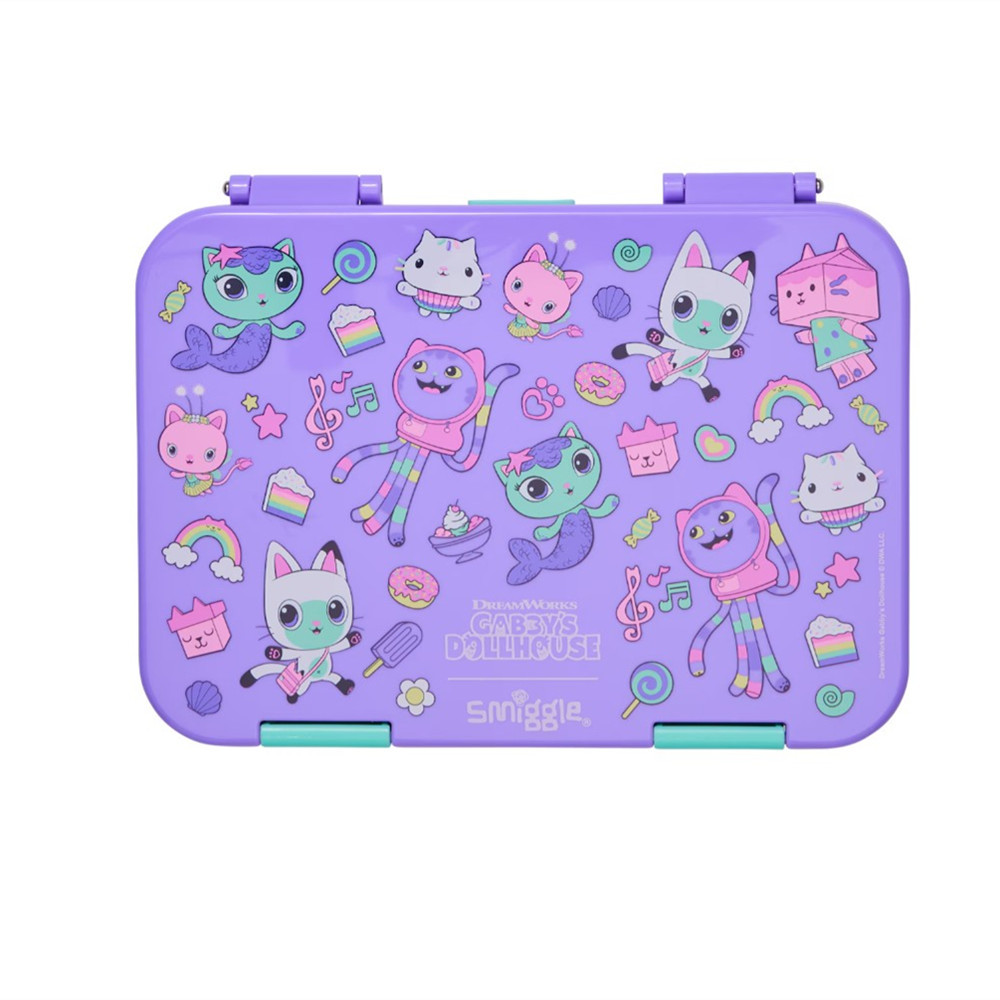 Doll house, lunch box